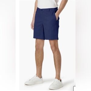 BUGATCHI Men’s Blue Flat Front‎ Shorts Size 32 (120)
